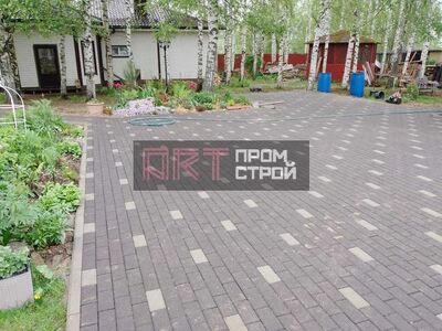 Проект под ключ, Брусчатка серый, желтый