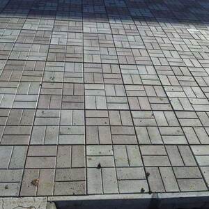 Тротуарная плитка 8 кирпичей 400х400х50